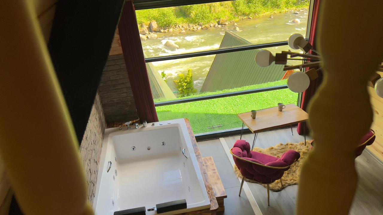 Tabiat Bungalows Otel Çamlıhemşin Εξωτερικό φωτογραφία