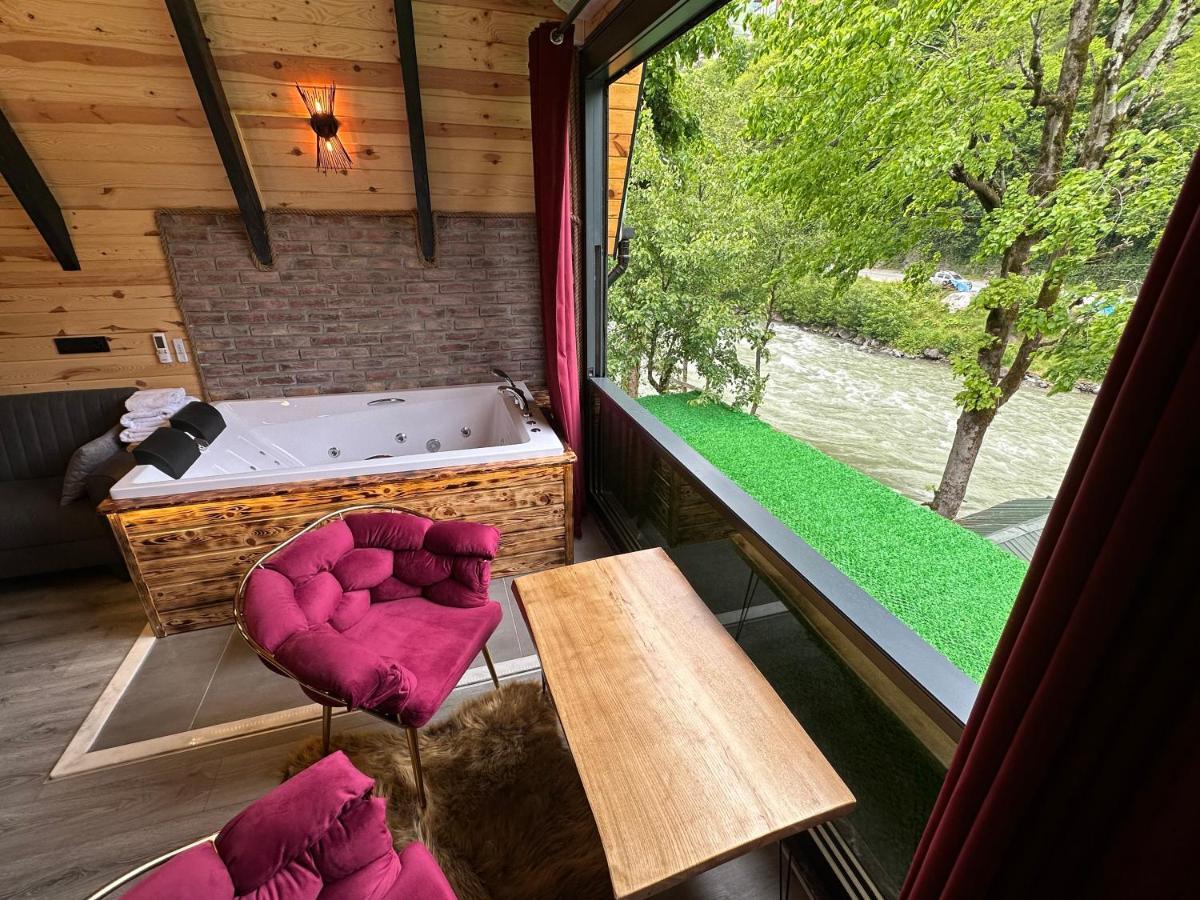 Tabiat Bungalows Otel Çamlıhemşin Εξωτερικό φωτογραφία